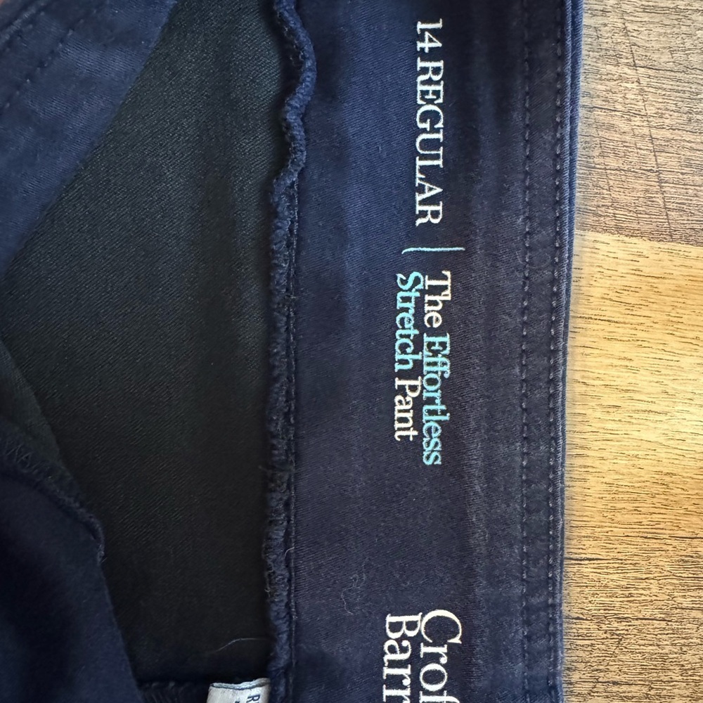 Navy Capris Pants - Picture 5 of 5